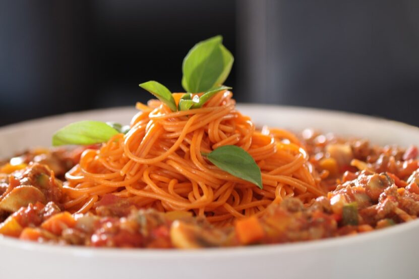 Espaguetis de tomate y quinoa con verduras 1 7.6.3 PASTA GRAANGERECHTEN LR