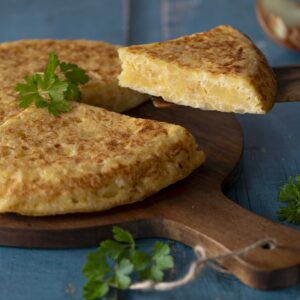 Spaanse omelette met aardappelen