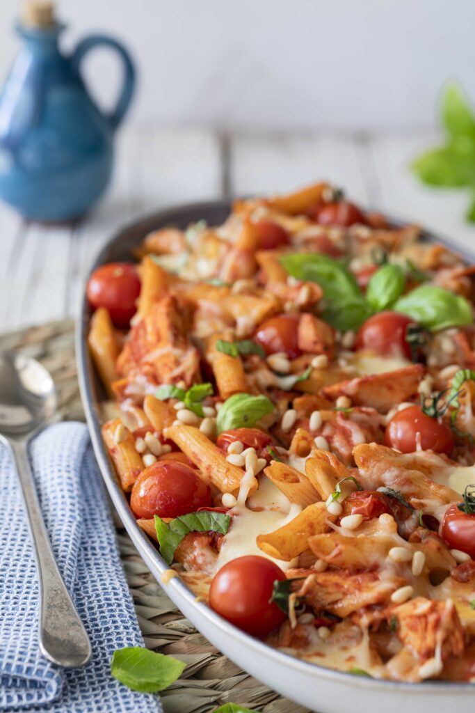 Macaroni with tuna and Mozzarella - Secretos Del Sur
