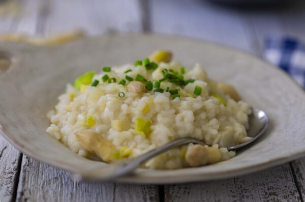 Risotto met witte asperges 13