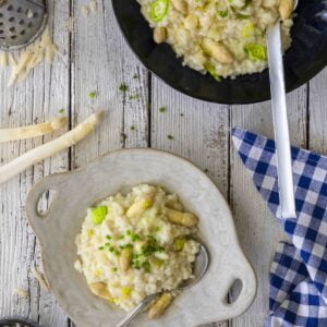 Risotto met witte asperges 14