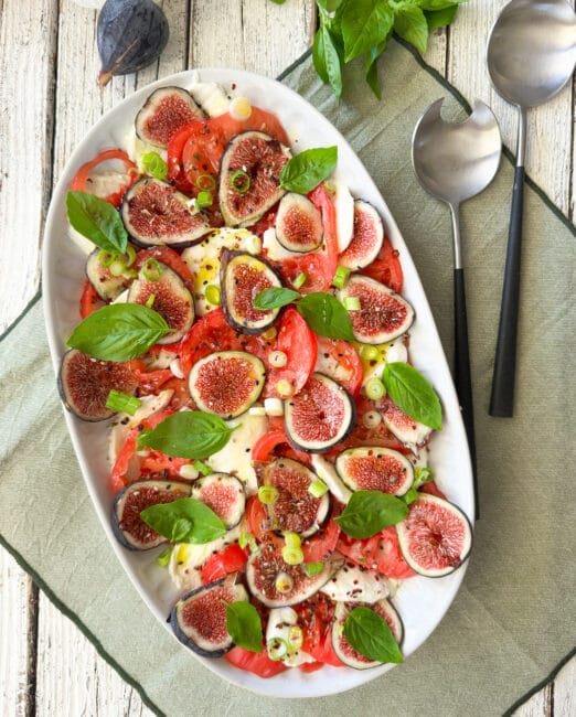 Caprese salade met vijgen 1