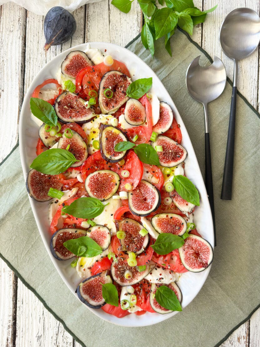 Caprese salade met vijgen 1